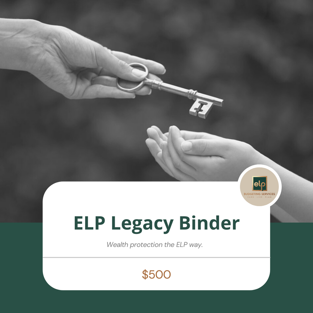 ELP Legacy Binder