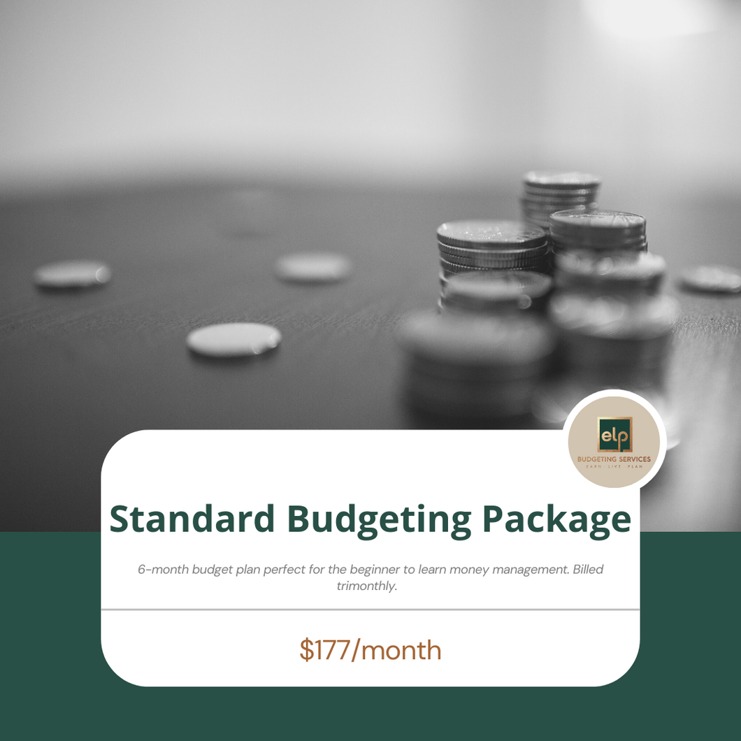 6 month Standard Budgeting Package